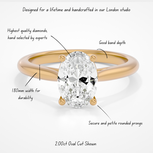 3.00ct Denia Oval Lab