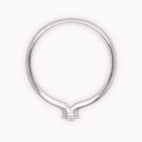 Round-cut Diamond Promise Ring