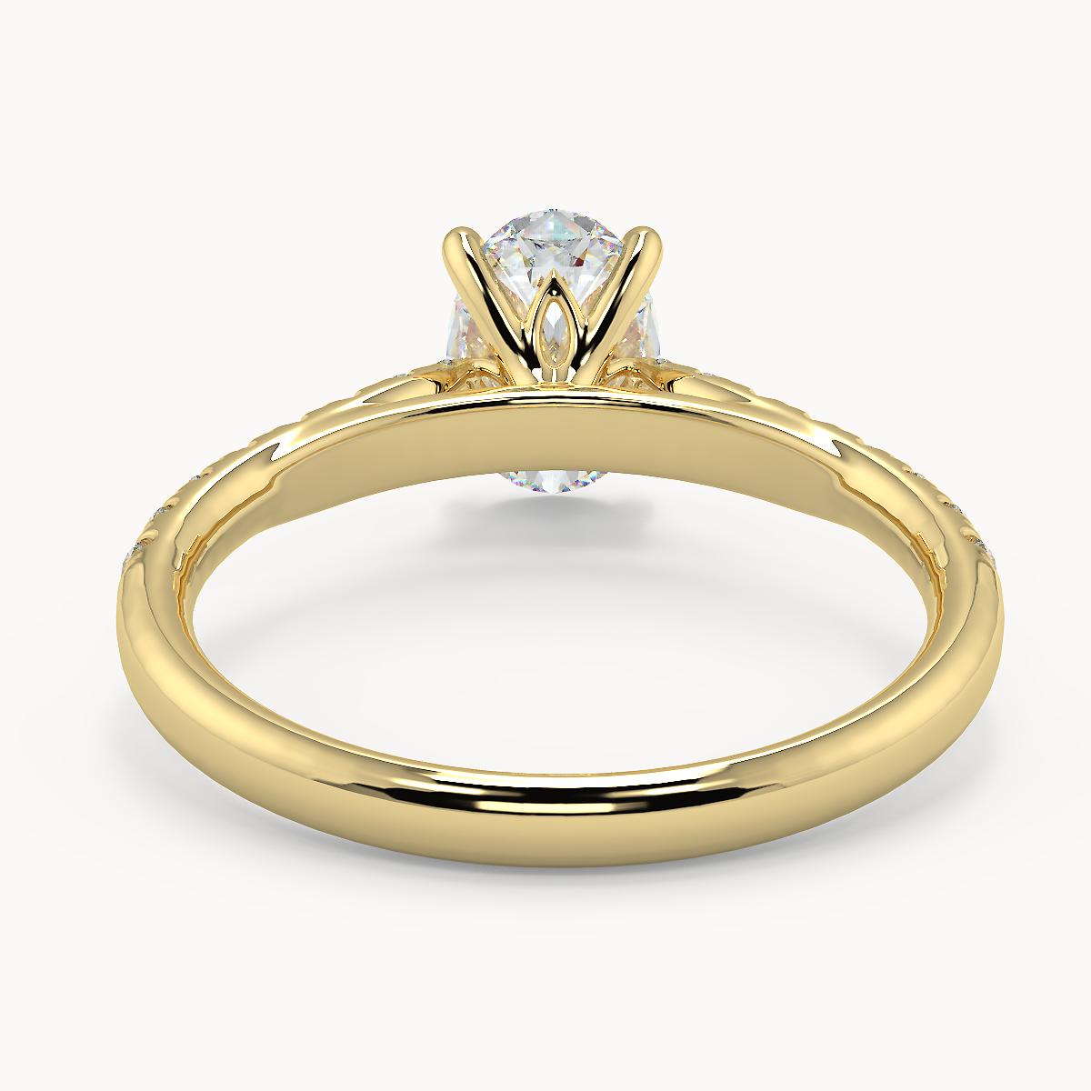 Silvie Oval Yellow Gold