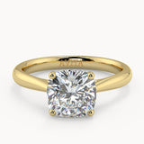 Denia Cushion Yellow Gold