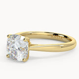 Denia Cushion Yellow Gold