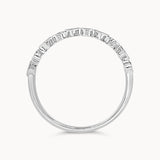 Sapphire & Diamond Ring - White Gold