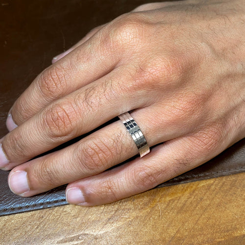 Mens Flat Court with Double Groove