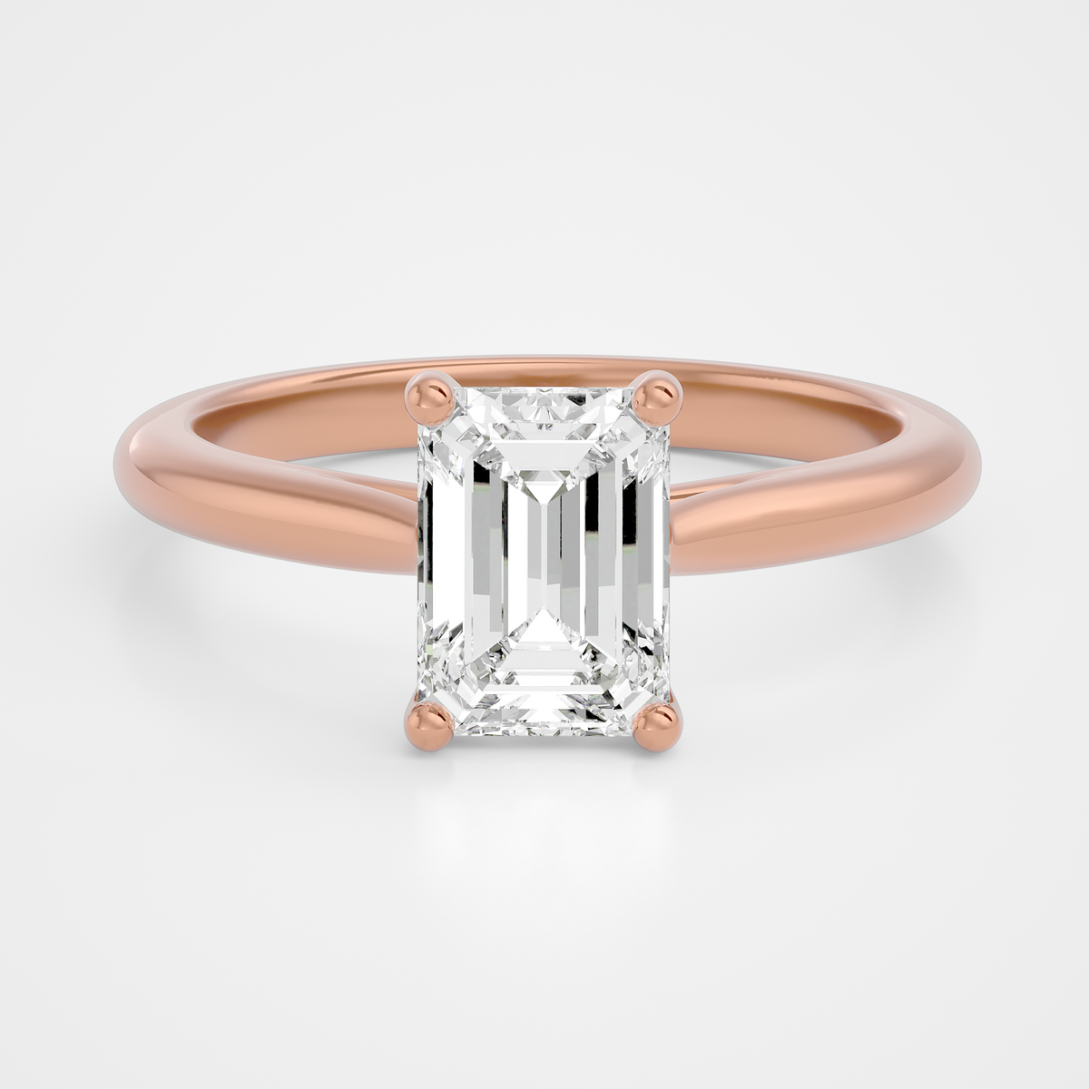 Denia Emerald | Rose Gold