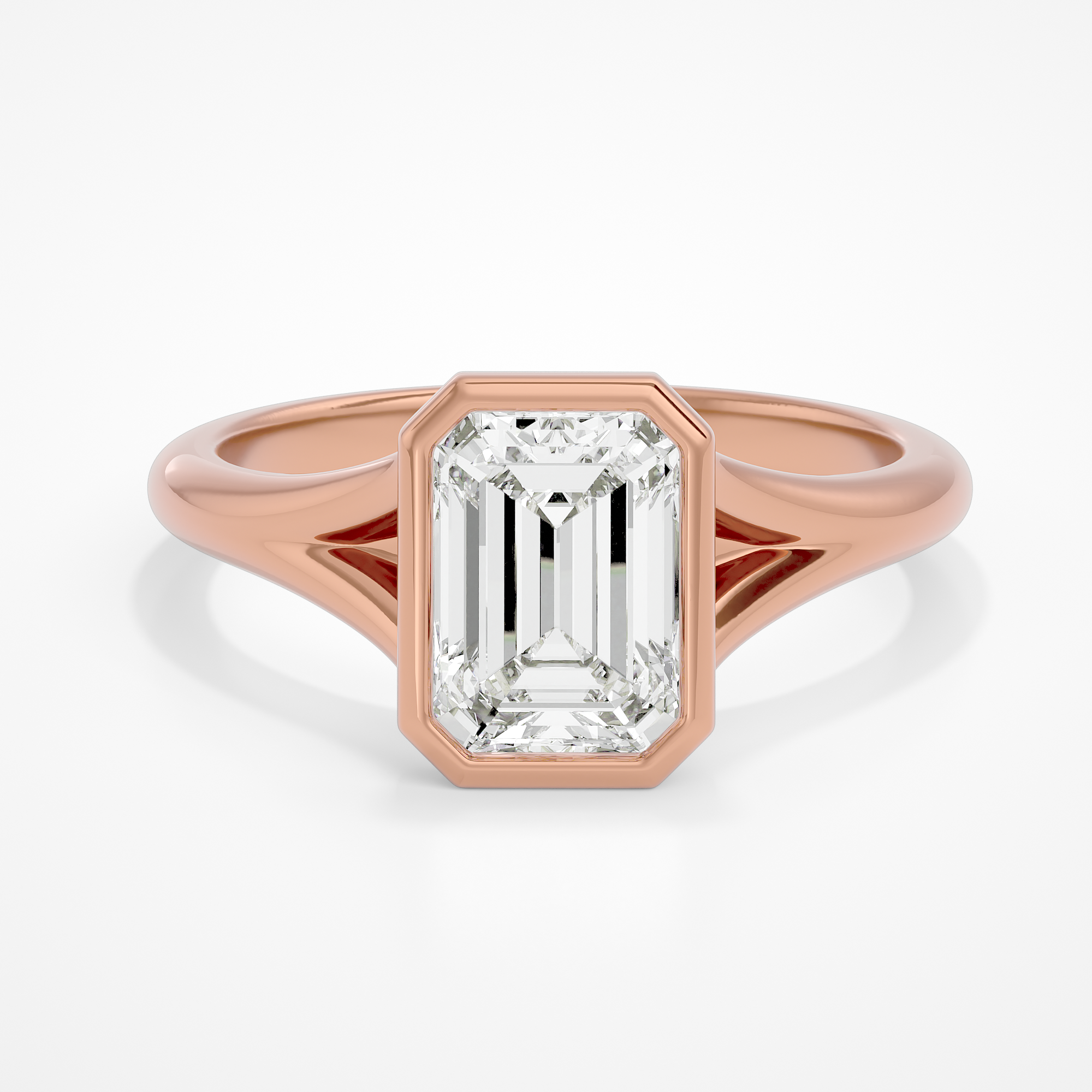 Selene Emerald | Rose Gold