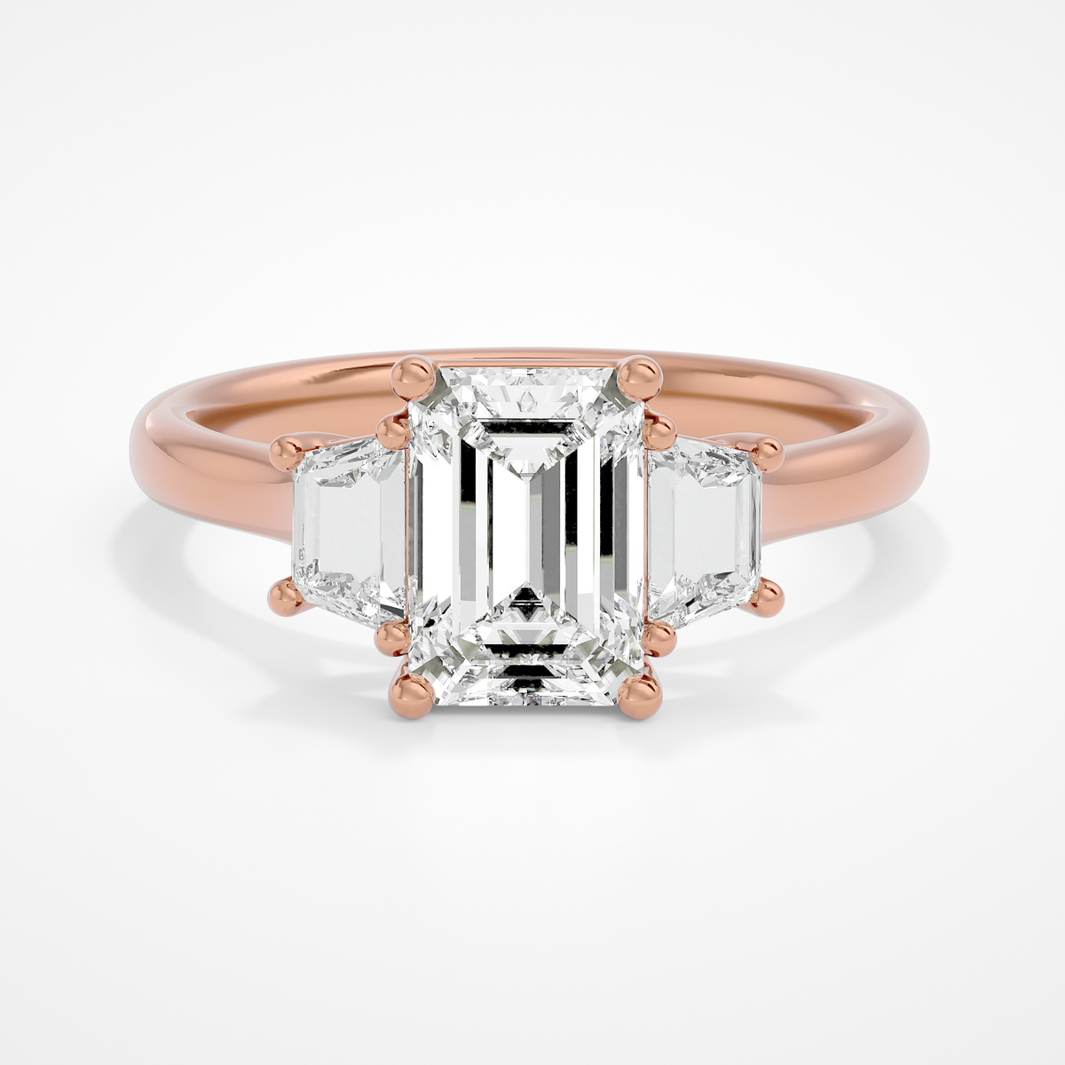 Heather Emerald | Rose Gold