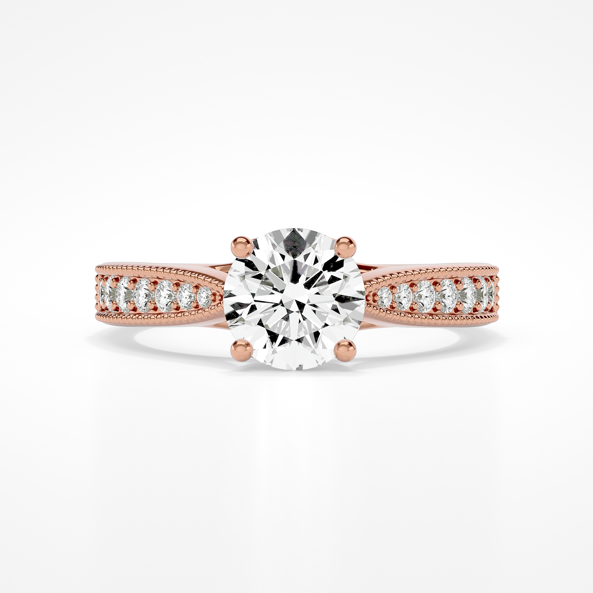 Kiera Round Lab | Rose