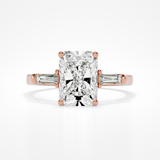 Oriella Radiant with baguette sides