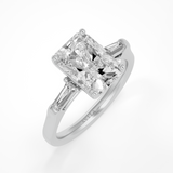 Oriella Radiant with baguette sides