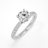 Silvie Round Lab | White