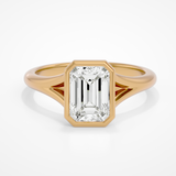 Selene Emerald Yellow Gold
