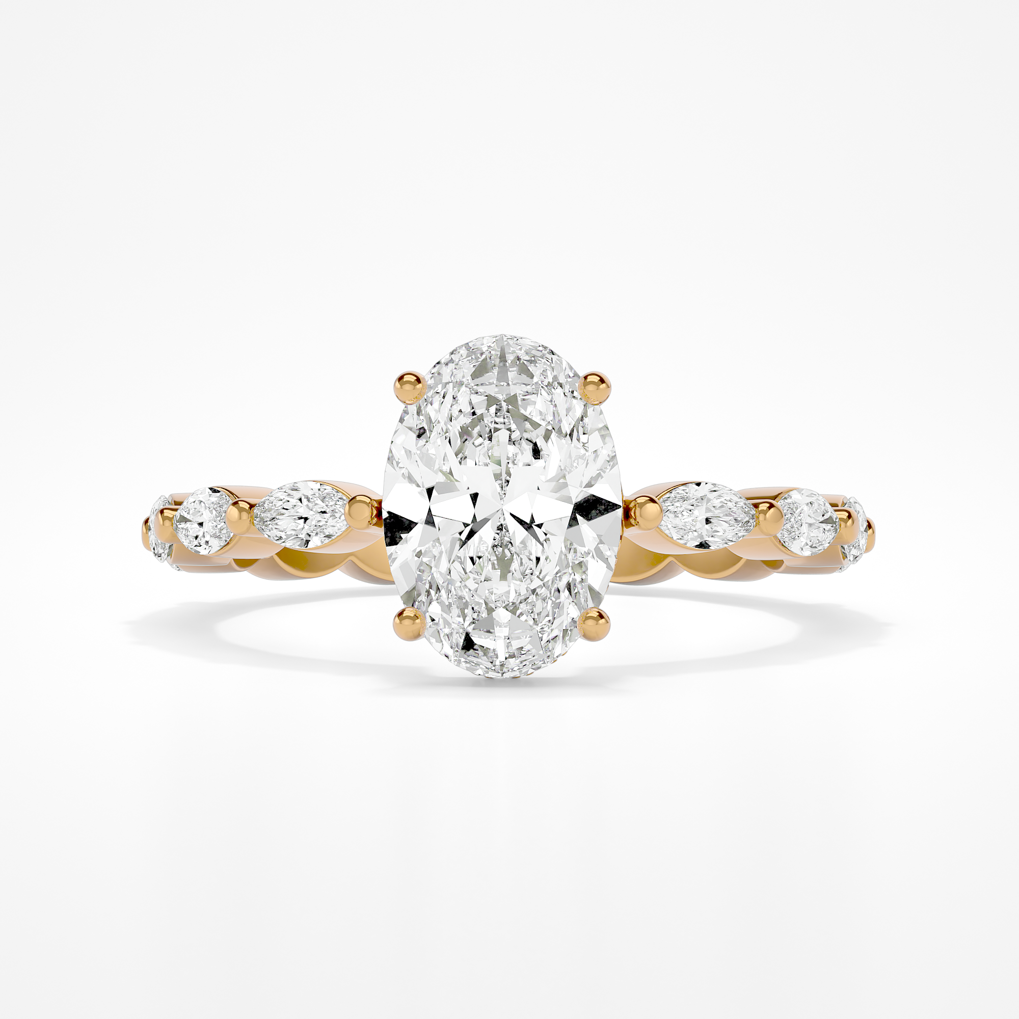 Isabelle Lab Yellow Gold