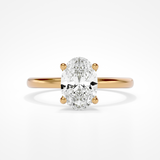 2.00ct Leso Oval Lab