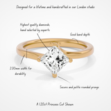 Pescia Princess Yellow Gold