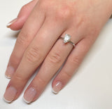 Leso Pear Yellow Gold