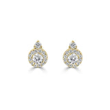 Dew Diamond Stud Earrings - Avita Jewellery