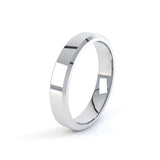 Mens 4mm Bevelled Court - Avita Jewellery