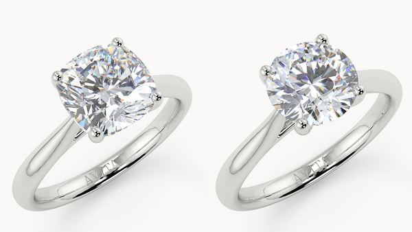 Round vs Cushion Cut: Choosing Your Perfect Ring Shape