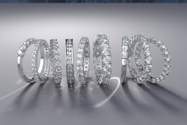 Trend Alert: Statement diamond wedding and eternity rings!