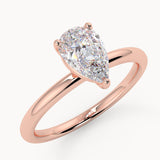 Leso Pear Yellow Gold