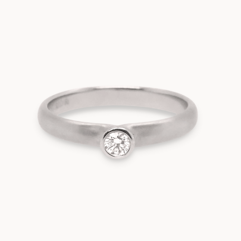 Round cut Diamond Promise Ring Avita Jewellery