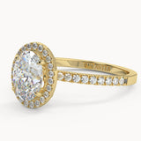 Verity Oval Yellow Gold