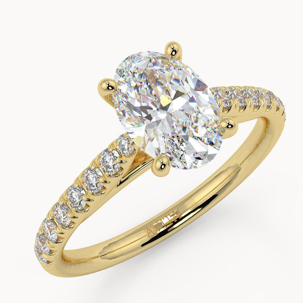 Silvie Oval Yellow Gold
