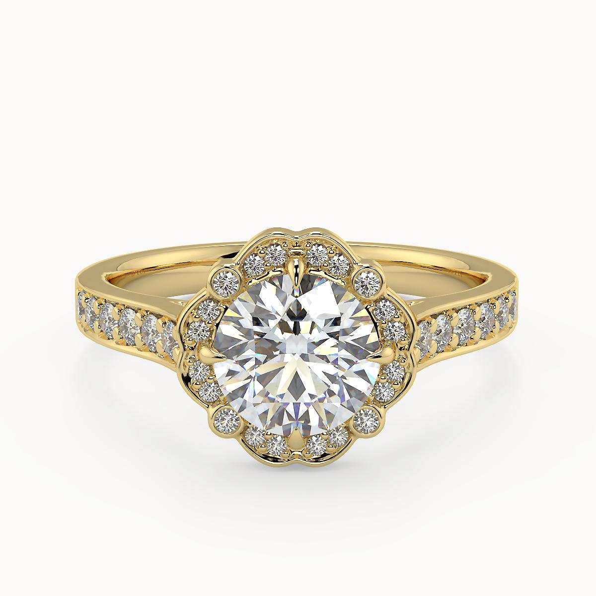 Madison Round Lab | Yellow