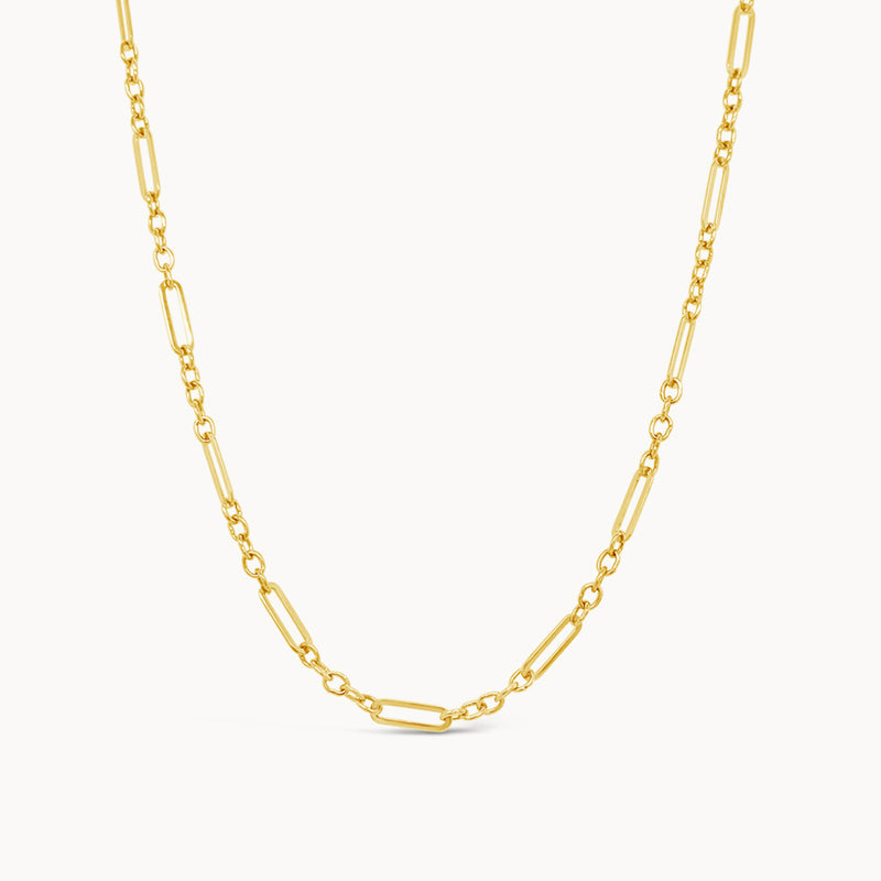 Multi Link Chain - Yellow Gold