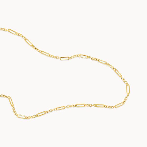 Multi Link Chain - Yellow Gold