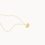 Butterfly Necklace - Yellow Gold