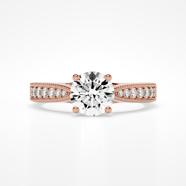 Kiera Round Lab | Rose