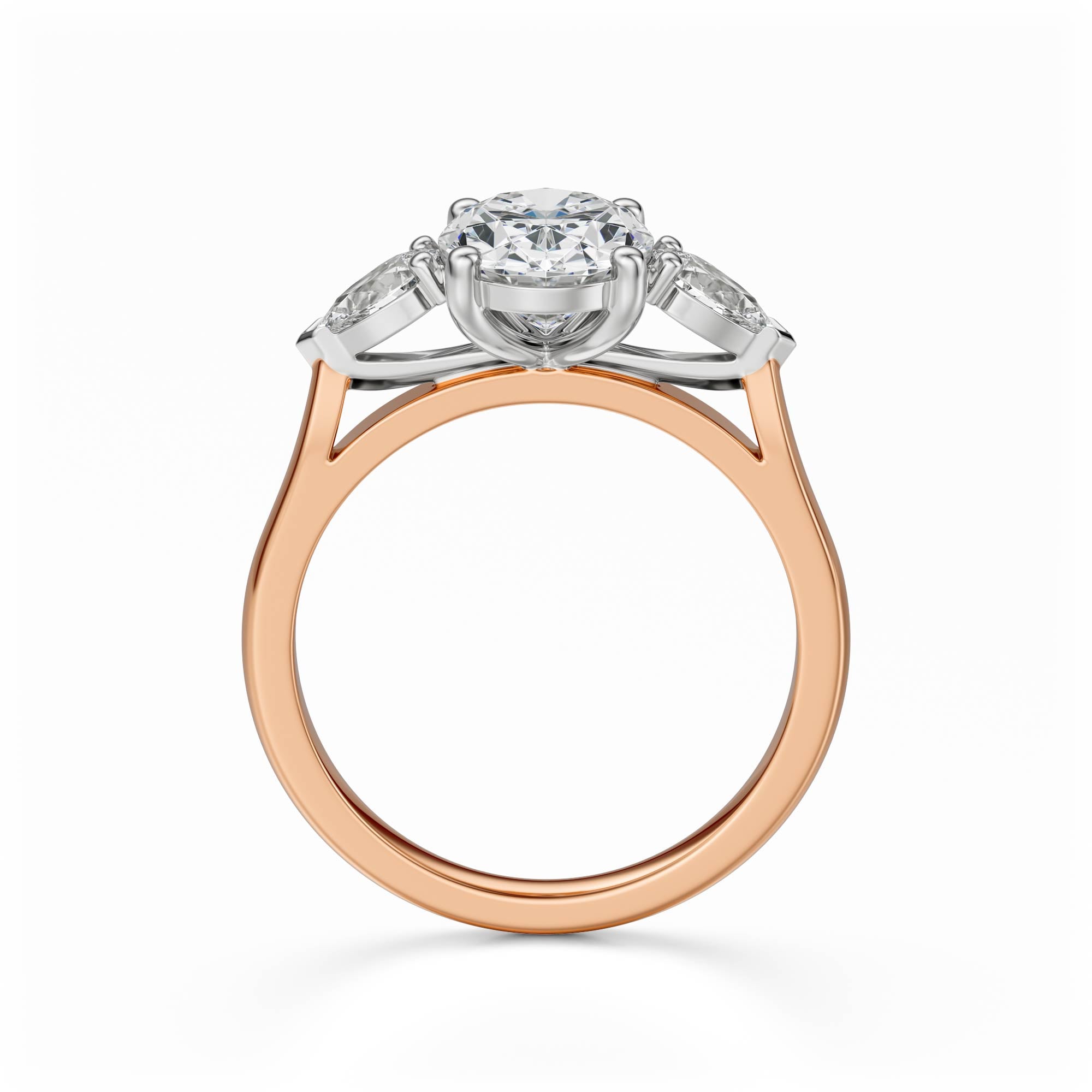 Cassina Oval | Rose Gold