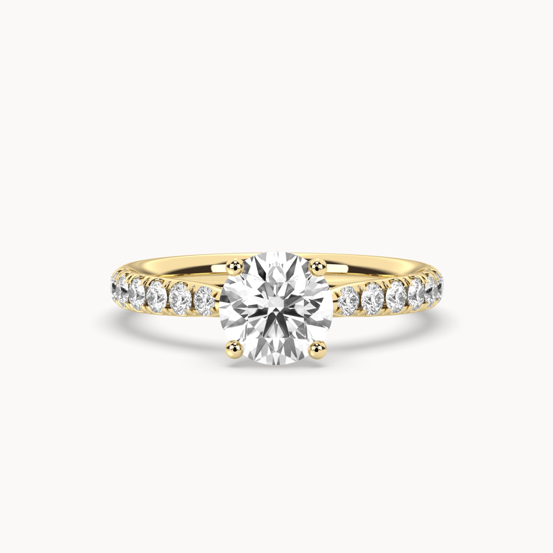 Silvie Round Lab | Yellow
