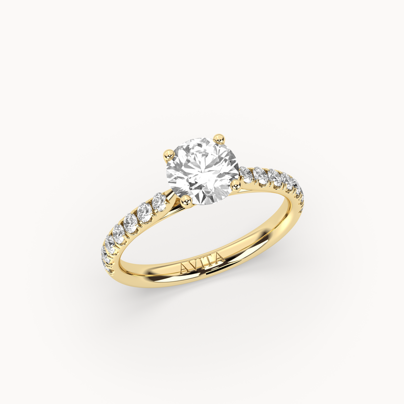 Silvie Round Lab | Yellow