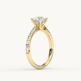 Silvie Round Yellow Gold