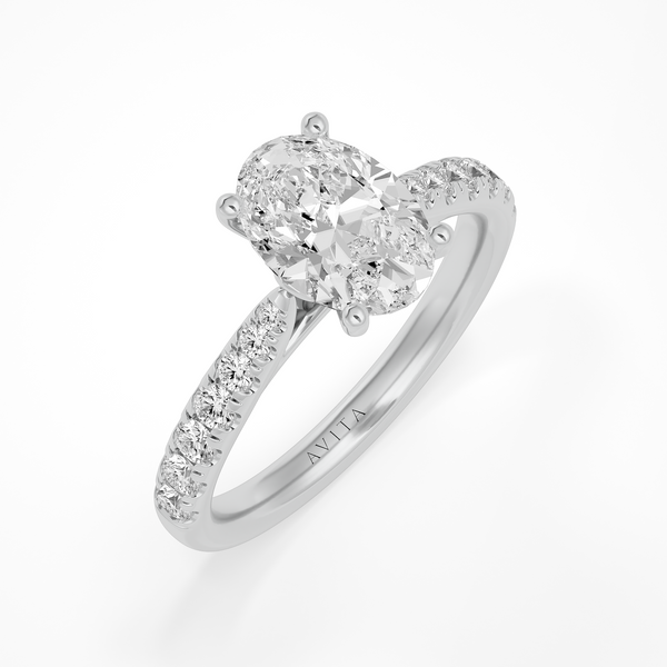2.00ct Silvie Oval Lab