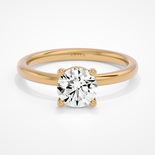 Leso Round Yellow Gold