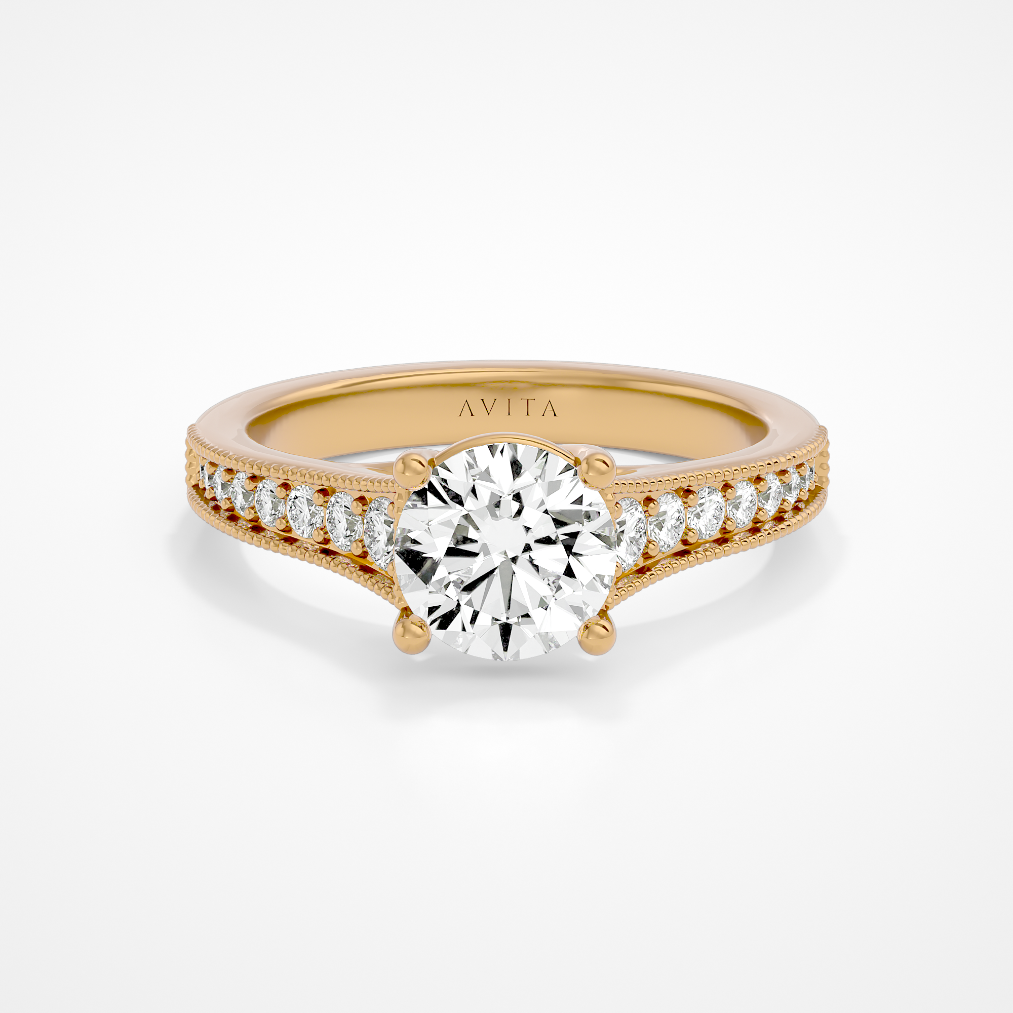 Trinity Round Lab | Yellow