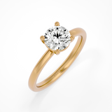 Leso Round Yellow Gold