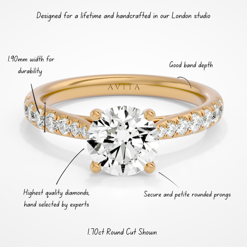 Silvie Round Lab | Yellow