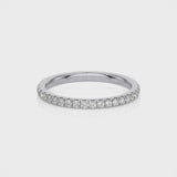 Round Lab Grown Diamond Eternity Ring | Platinum