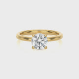 Leso Round Yellow Gold