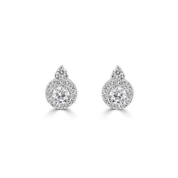 Dew Diamond Stud Earrings - Avita Jewellery