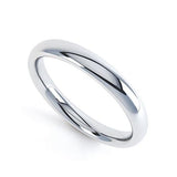 Ladies 2.5m Medium Court Wedding Ring - Avita Jewellery