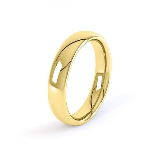 Ladies 3mm Medium Court Wedding Ring - Avita Jewellery