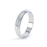 Ladies 4mm D Shape - Avita Jewellery