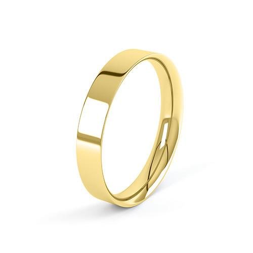 Ladies 4mm Flat Court - Avita Jewellery