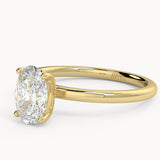 Leso Oval Yellow Gold - Avita Jewellery