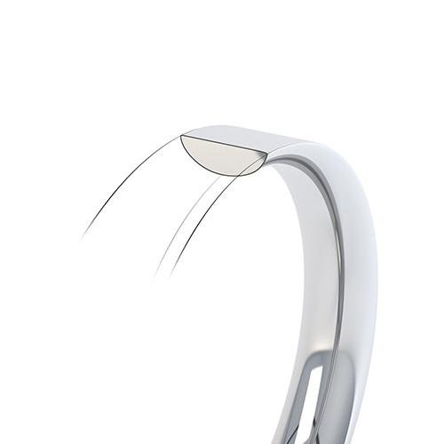 Mens 5mm Flat Court - Avita Jewellery